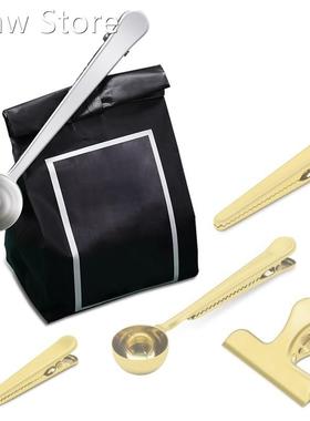 Coffee Scoop Clip Sealing Bag Clip for Tea Instant Drinks Ta