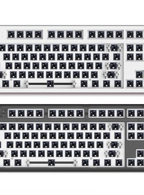 Mk870 Wired Gaming Mechanical Keyboard Kit 87 Key RGB Backli