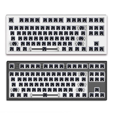 Mk870 Wired Gaming Mechanical Keyboard Kit 87 Key RGB Backli