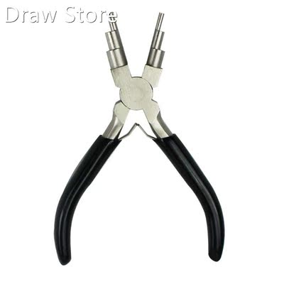 6 in 1 Bail Making Pliers，Loop Sizes 3-10 mm Jewelry Making