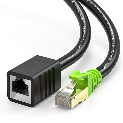 Ethernet Extension Cable Shielded Cat6 LAN Cable Extender Ma