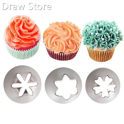 Stainless Steel Cream Cake Icing Piping Frosting Nozzle Past