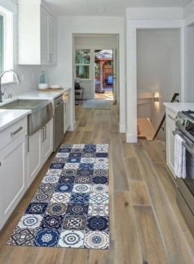 40x60 + 40x120cm Modern Kitchen Floor Mat Carpet Home Entran