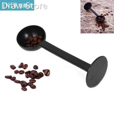 1pc Coffee Scoop Portable Plastic 2 In 1 Coffee Spoo