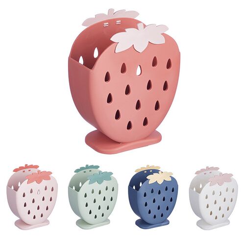Strawberry Shape Chopsticks Holder Creative Drain Rack Kitch