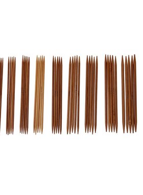 5 Sets of 11 Sizes 5'' (13cm) Double Pointed Carboni