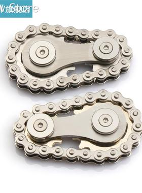 36x60mm Stainless Steel EDC Sprocket Chains Fingertips Flywh