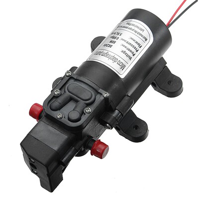 DC 24V 130PSI Agricultural Electric Water Pump Black Micro H