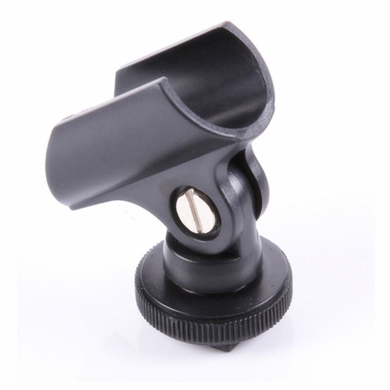 Microphone Clip Stand 19mm Plastic Mic Holder Clip with Hot