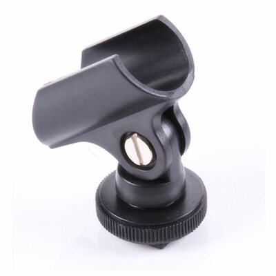 Microphone Clip Stand 19mm Plastic Mic Holder Clip with Hot