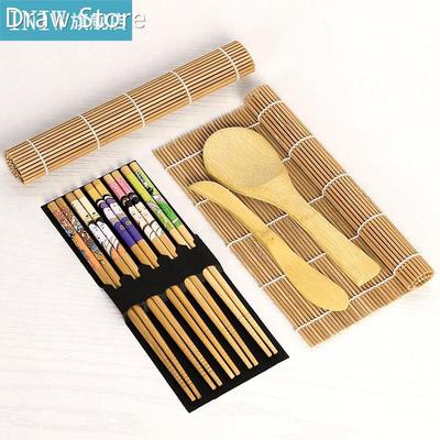 Making Japanese Sushi Kit Bamboo Rolling Curtain Rice Mat Su