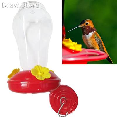 Wide Mouth Waist Hummingbird Feeder Free Nectar Patio Yard W