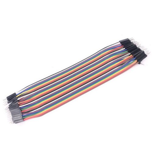 40pcs dupont cable jumper wire dupont line male to male dupo
