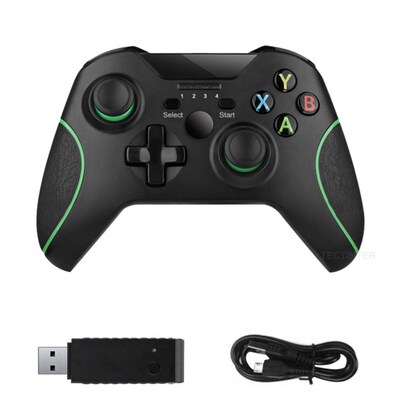 Wireless Game Controller 2.4G Dual Vibration Gamepad Joystic