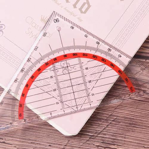 1pcs 15cm Multi-function Square Triangle Scale Engineering R