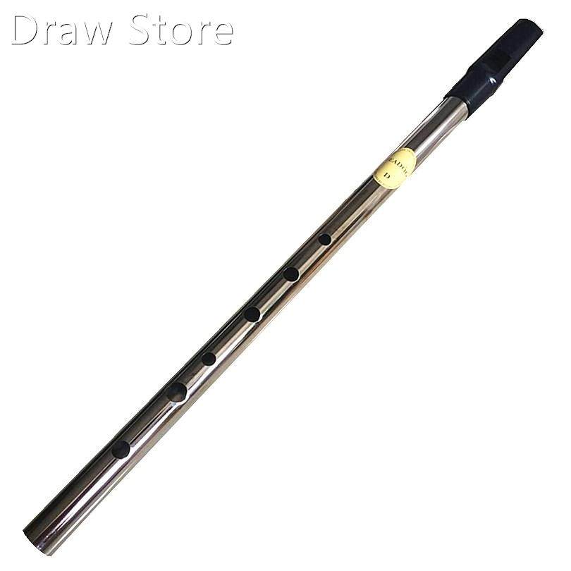 irish whistle flute feadog c d key tin whistle 6 hole clarin
