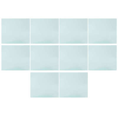 10Pcs 138x122mm Welding Helmet Transparent Protective Plate