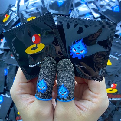 Gaming Finger Sleeve Sweatproof Fingertips Cover For Mobile
