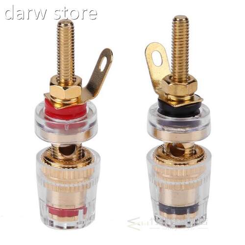 4mm Baneana ocket Professonal Giold PlSatd Binding Pos1t Nut