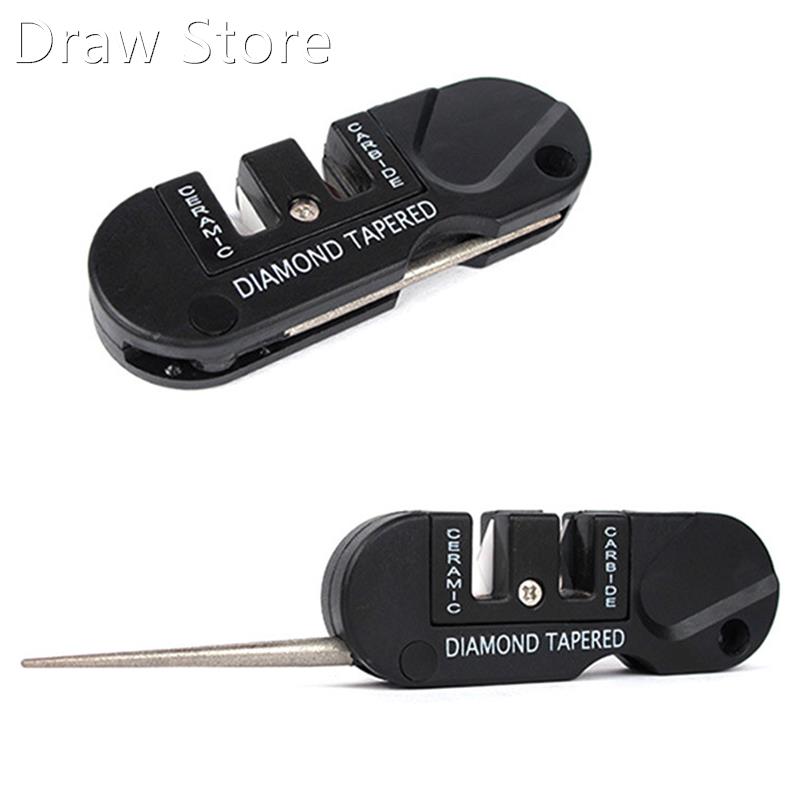 1PC Sharpener Diamond Tool Camp Gear Hike Tungsten Ceramic C