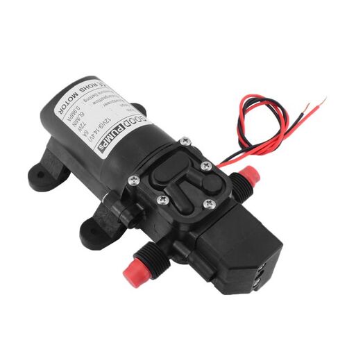 1pc Screw Thread/ Straight Self Priming Pump DC12V 70W 130PS