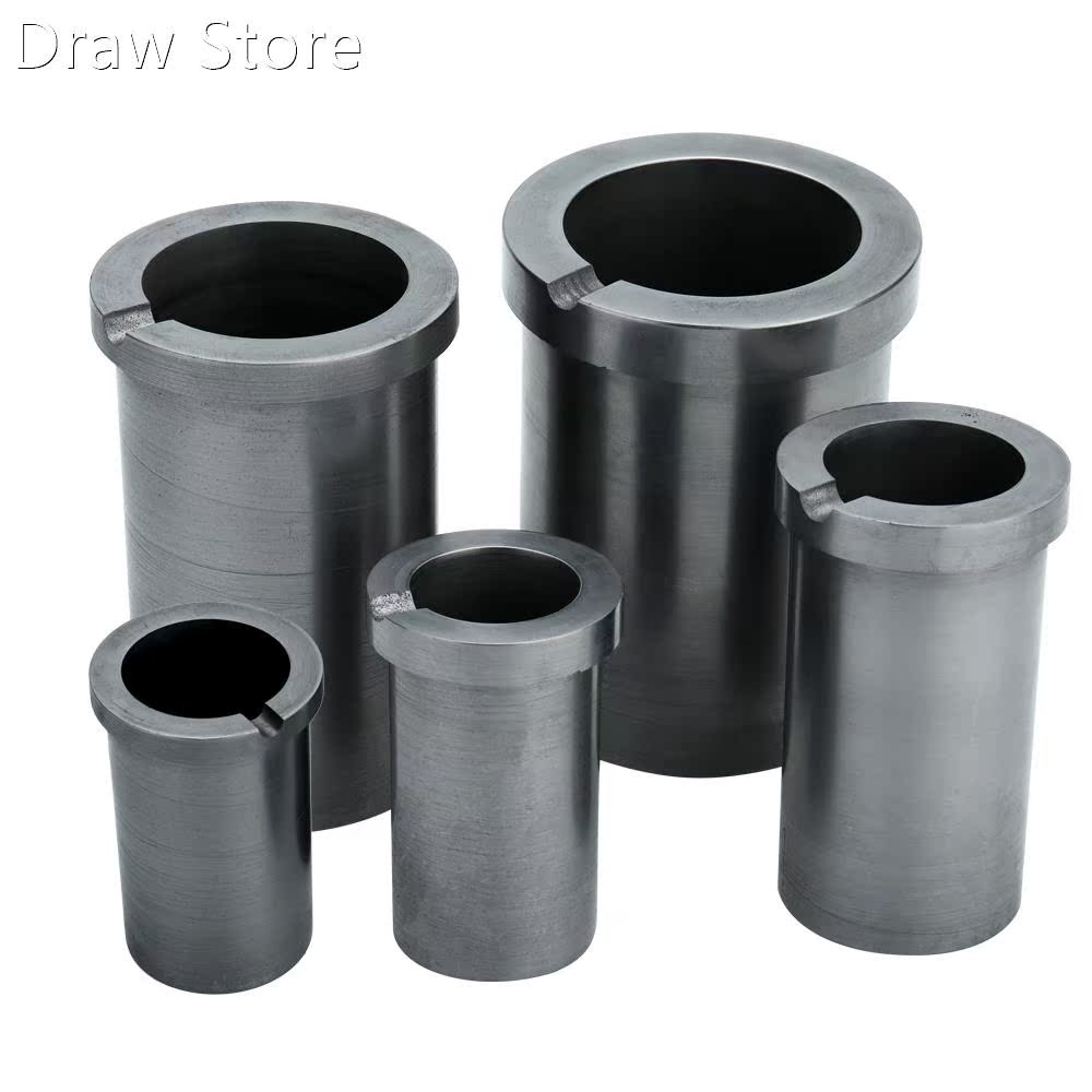 1-5KG High-purity Graphite Crucible 适用于 Gold Silver Melti