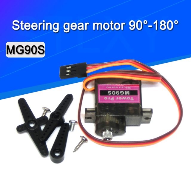 1pcs MG90S Metal gear Digital 9g Servo For Rc Helicopter pla