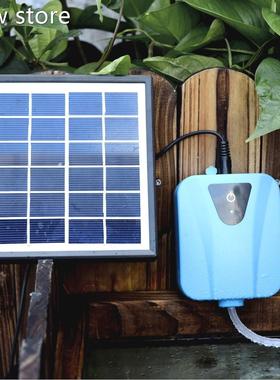 Solar P1owered/MniElectric Auar ium Air pump Oxygeqnator fio
