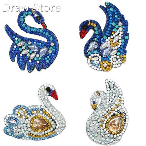 Unicorn Butterfly Design Diy Diamond Keychain Painting Chri