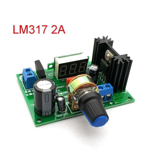 LED LM317 Step Down Power Supply Module Adjustable Voltage R