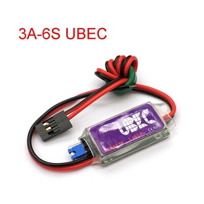 5V / 6V 3A UBEC Max 5A Lowest RF Noise BEC Full Shielding An