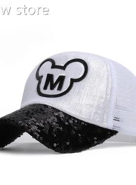 Baby Girls Hts Sequins Elar Gir Snapback Ba seballC1ap aWith