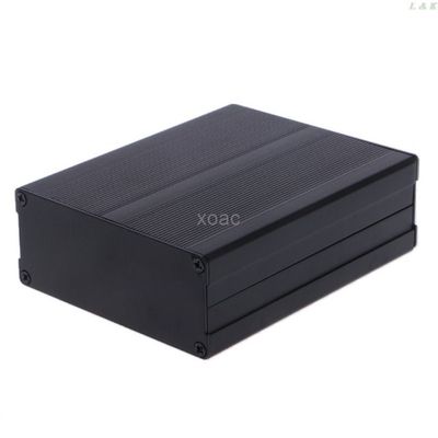 Aluminum Box Enclosure DIY Electronic Project Black Instrume