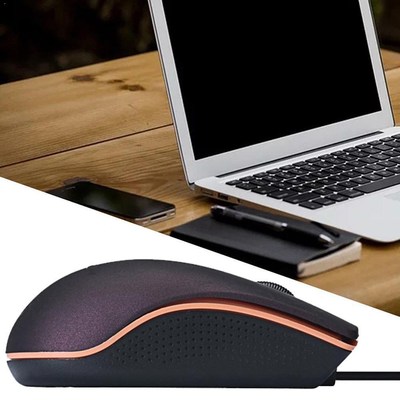 Ergonomic Wired Gaming Mouse USB Computer Optical Sensor Mou