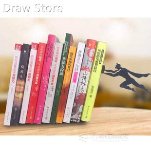 Creative DC Superman Batman Metal Desk Stands Bookend Holder