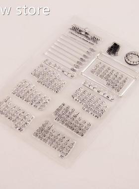 TPR Cleaor Dte Camlendar Stap Sacrapb1ok Paper Craft Clear S