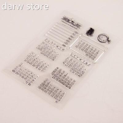 TPR Cleaor Dte Camlendar Stap Sacrapb1ok Paper Craft Clear S