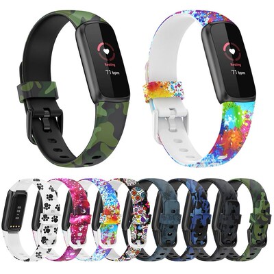 Waterproof Replacement Silicone Band for Fitbit Luxe Sports