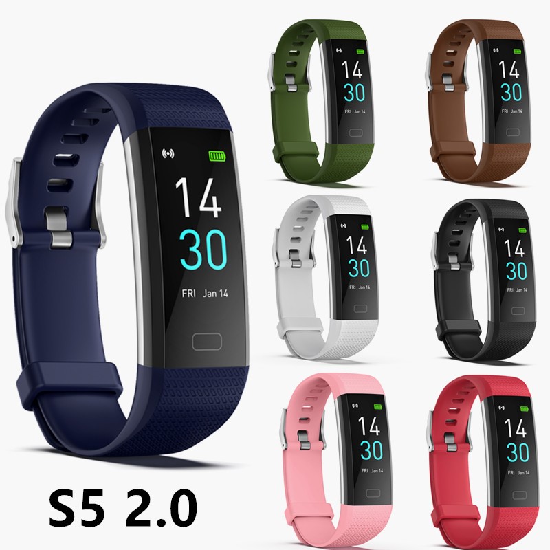 2021 New S5 Smart Watch Men Women Pedometer Heart Rate Monit