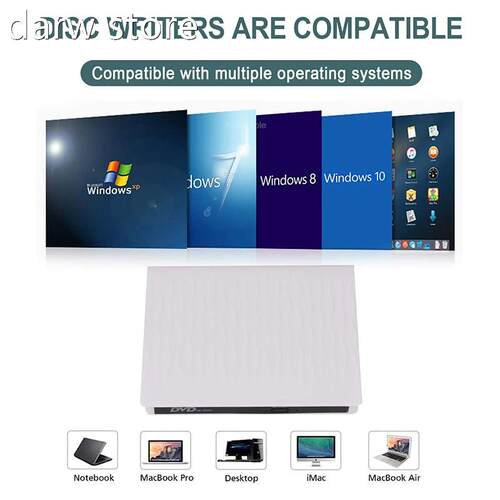 Por1talbe External RDVD Drive USB 3.0 Portale CD/DbVD+/-W Dr