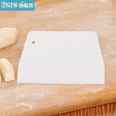 New Style Dough Oil Scrapers Solid PP White Cutters Cutting