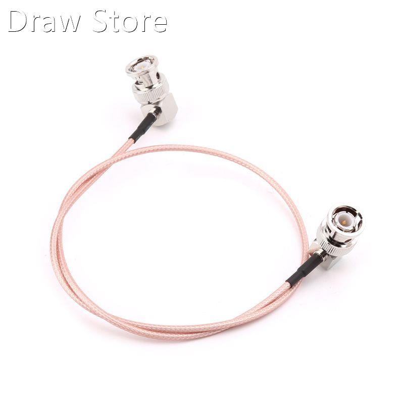 BNC Male Elbow To BNC Male Elbow RG316 Pigtail Cable RF Coax