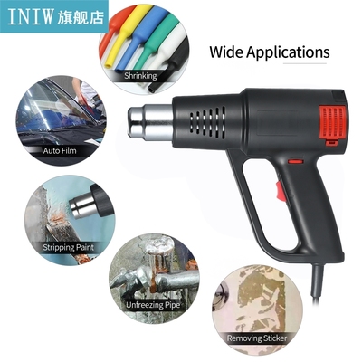 Adjustable Temperature Speed Hot Heat Shrink Blower Tool Han