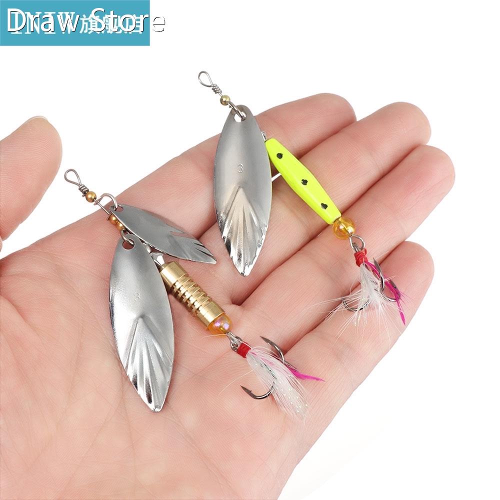 1 Pc 85mm 7/10g Metal Fishing Lures Hard Bait Treble Hook Sp