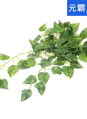 2m Artificial Scindapsus Aureus Vine 适用于 Reptiles Terrari