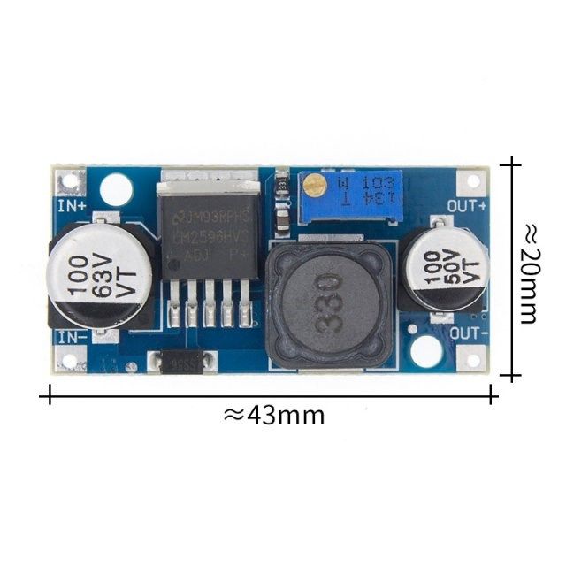 100pcs LM2596HVS LM2596 HV LM2596HV DC-DC Adjustable Step Do