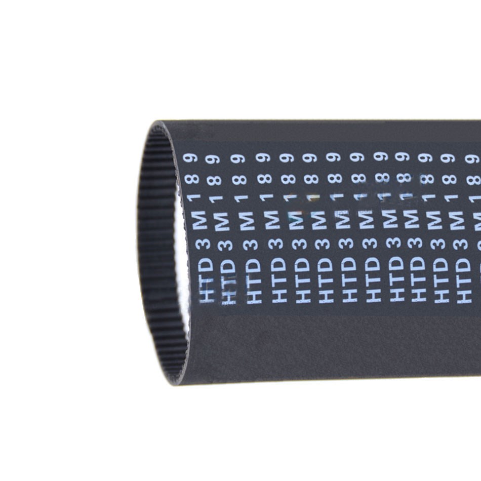 1Pcs HTD 3M-633 To 3M-687 Closed Loop Timing Belt Transmissi