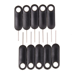 10pcs  Universal Sim Card Tray Pin Ejecting Removal Needle O
