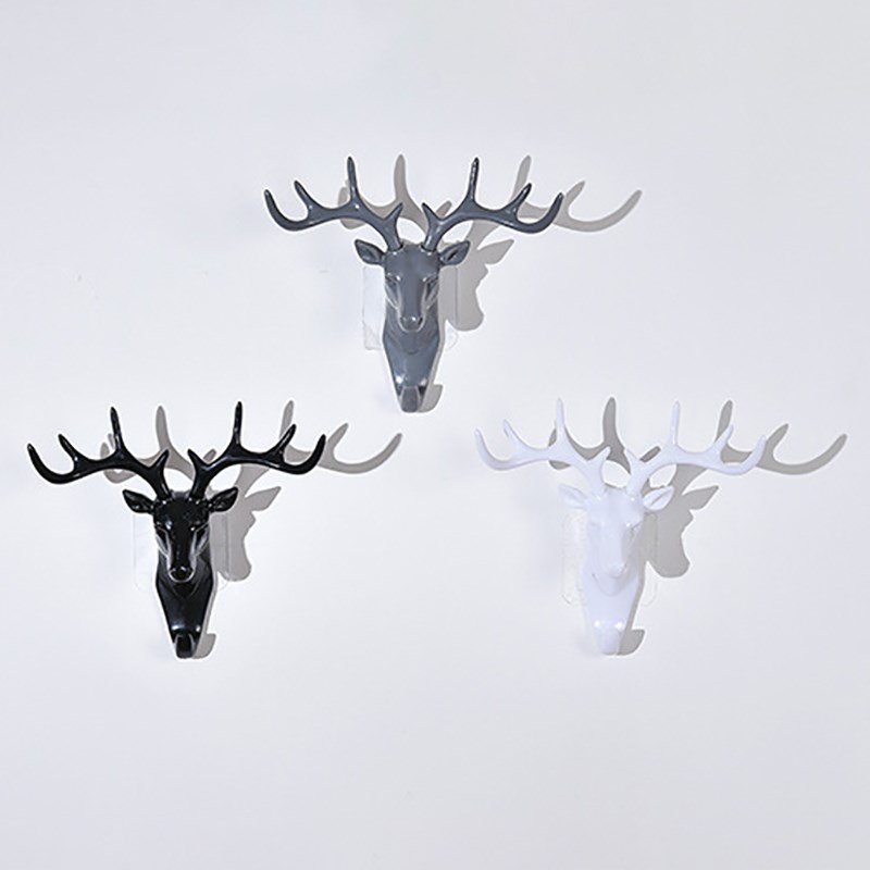 1Pcs Wall Decoration Hanger Rack 3Colors Plastic Vintage Sty