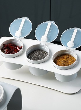 New Household Kitchen Supplies Seasoning Jar With Lid Combin